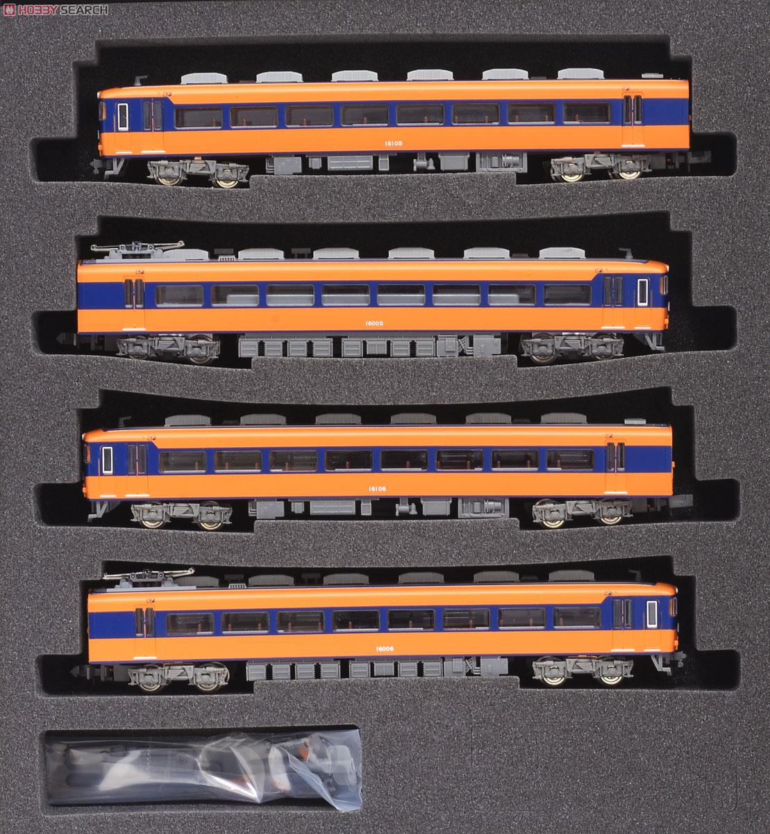 近鉄 16000系 先頭車4輛編成セット (動力付き) (4両セット) (塗装済み