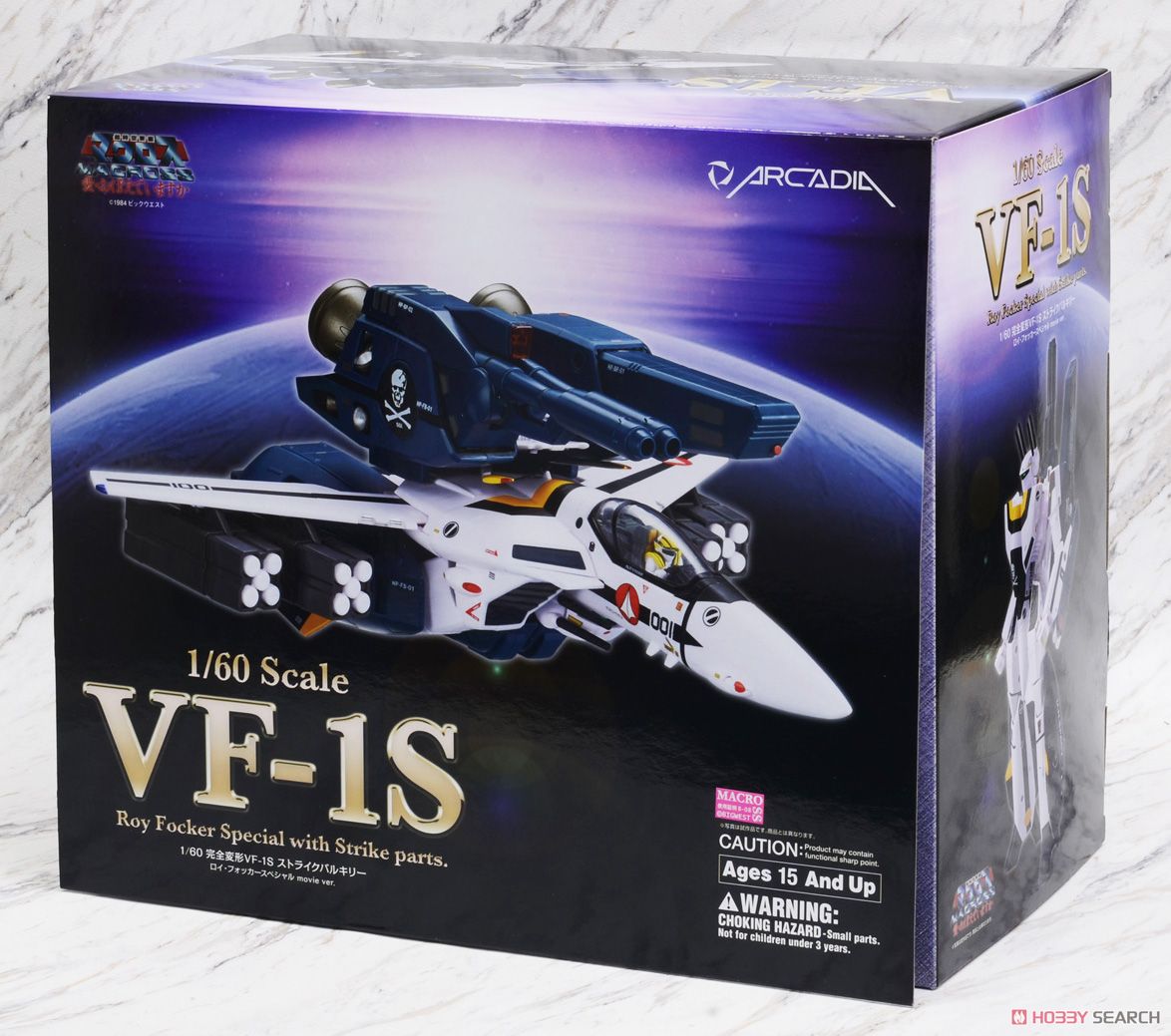 1/60 完全変形VF-1S ストライクバルキリー (ロイ・フォッカー