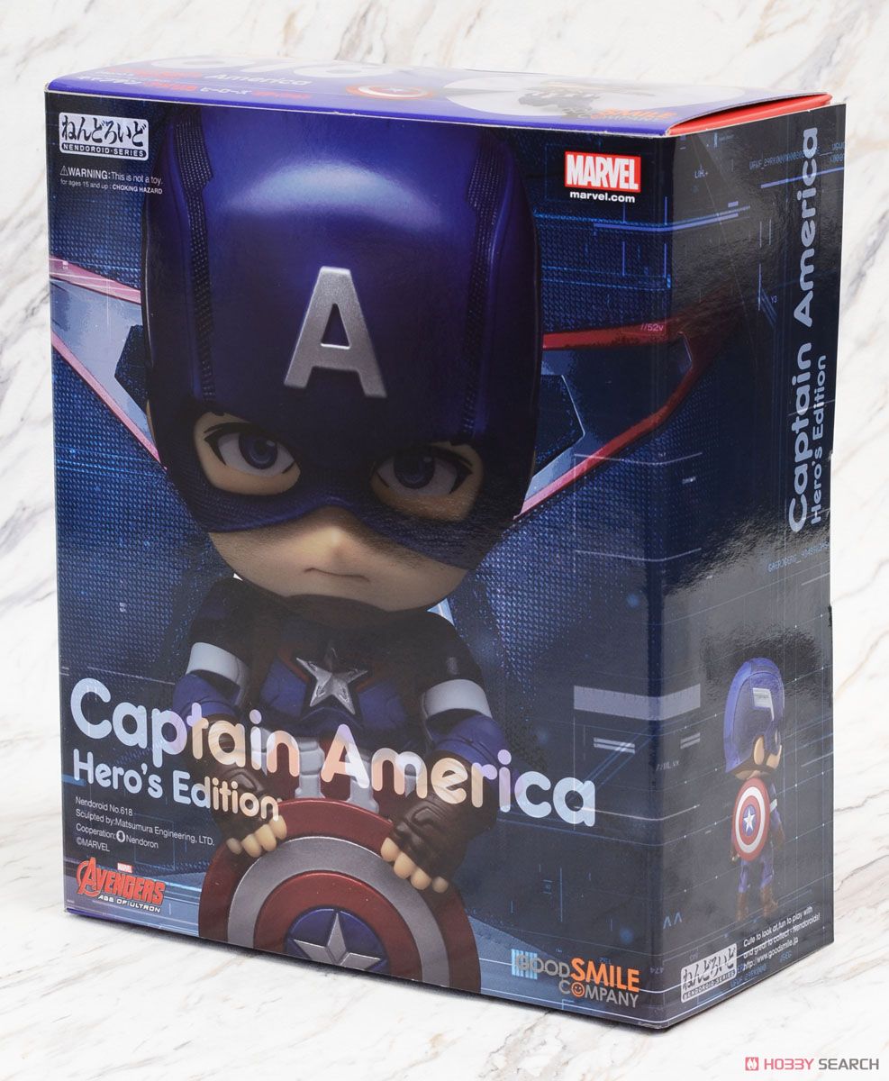 ねんどろいど キャプテン・アメリカ ヒーローズ・エディション (完成品