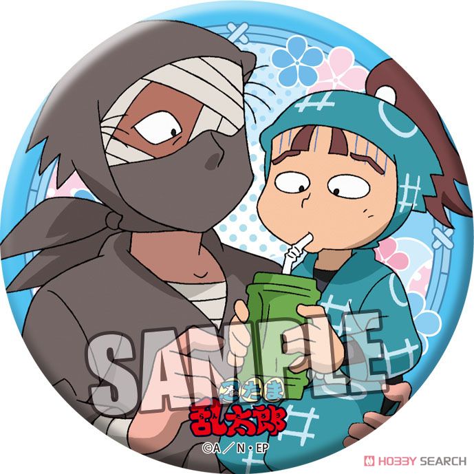 忍たま乱太郎 和風缶バッジ 第2弾 「雑渡昆奈門・鶴町伏木蔵