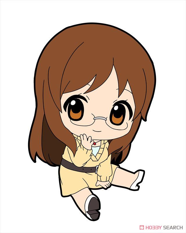 けいおん！ ぺたん娘トレーディングラバーストラップ 8個セット