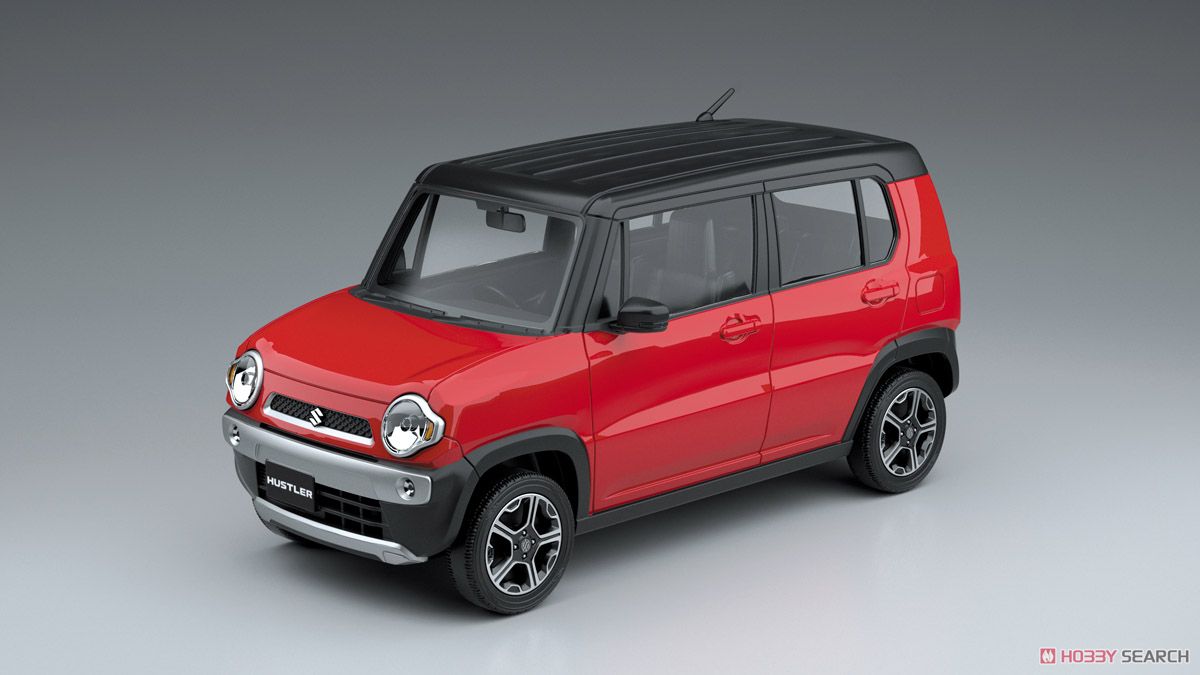 スズキ ハスラー (フェニックスレッドパール) (プラモデル) - ホビー