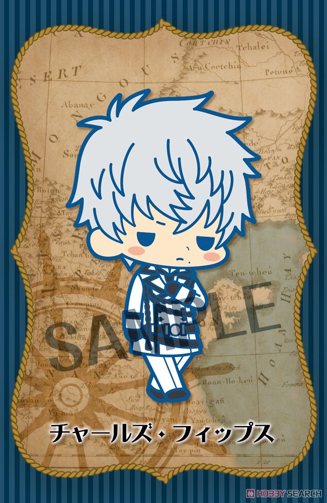 ラバーストラップコレクション 黒執事 Book of the Atlantic 10個