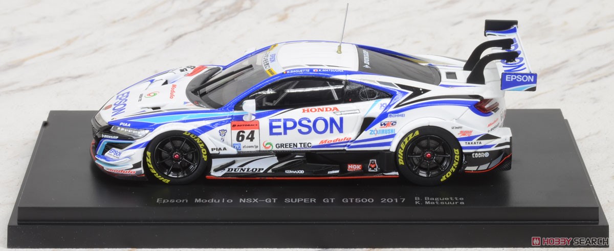 Epson Modulo NSX-GT SUPER GT GT500 2017 No.64 (ミニカー) - ホビー