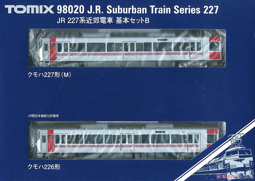 JR 227系 近郊電車基本セット B (基本・2両セット) (鉄道模型
