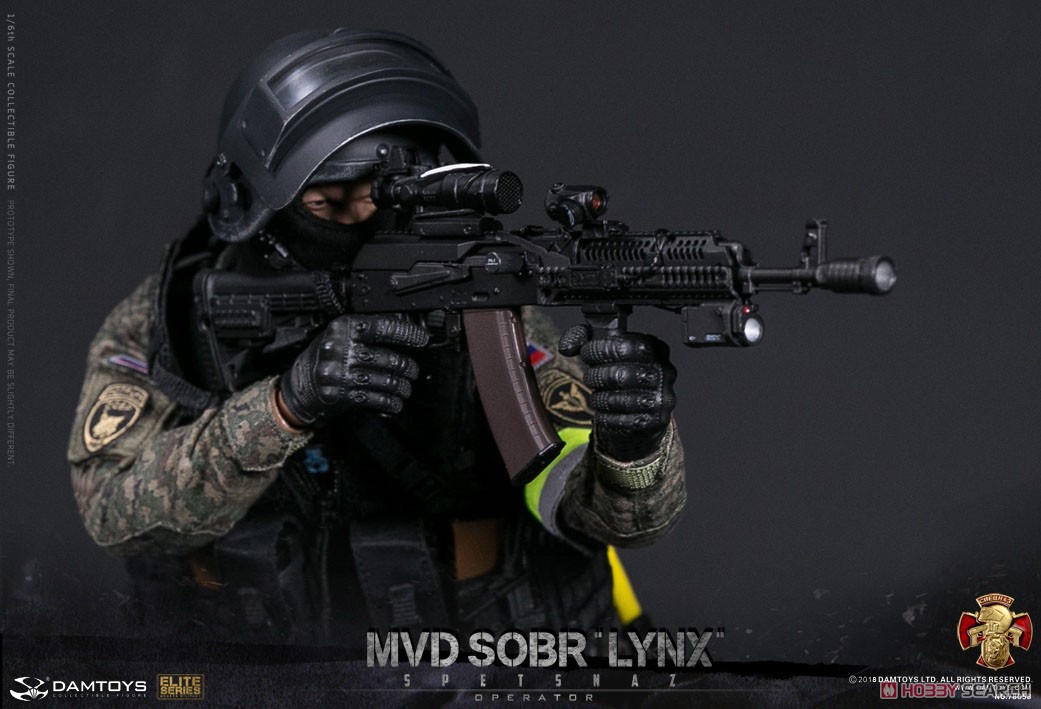 DAMTOYS 78058 ロシア内務省(MVD) 特殊部隊 SOBR LYNX(山猫) 1/6