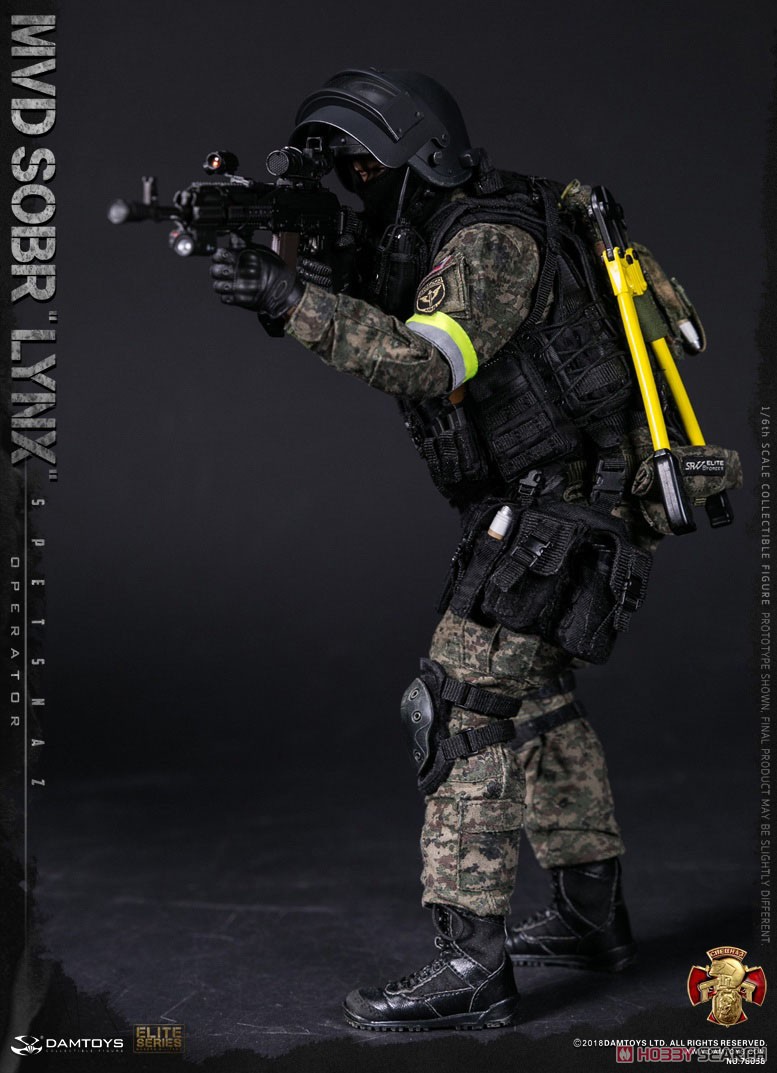 DAMTOYS 78058 ロシア内務省(MVD) 特殊部隊 SOBR LYNX(山猫) 1/6