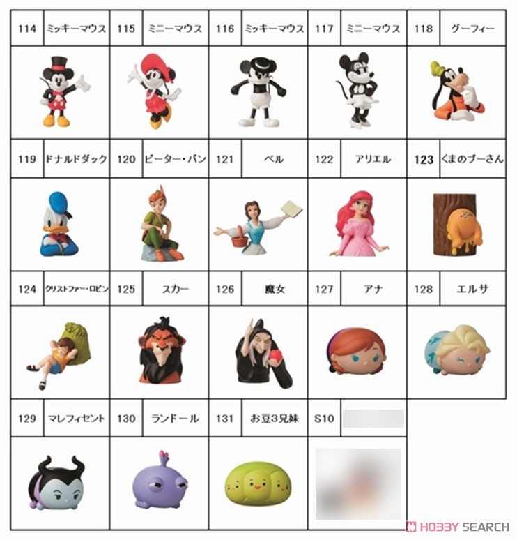 チョコエッグ ディズニーキャラクター10 (10個セット) (食玩) - ホビー