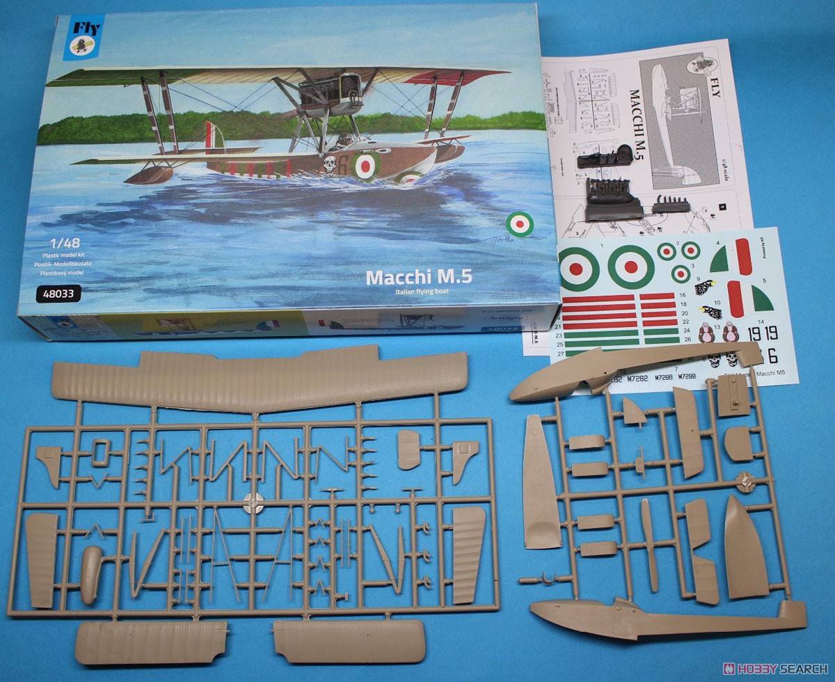 マッキM5 戦闘飛行艇 「イタリア王立海軍」 (プラモデル) - ホビー