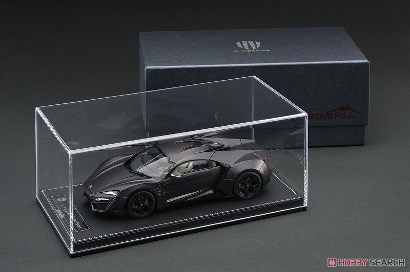 W Motors Lykan Hypersport Matt Black (Diecast Car) - HobbySearch