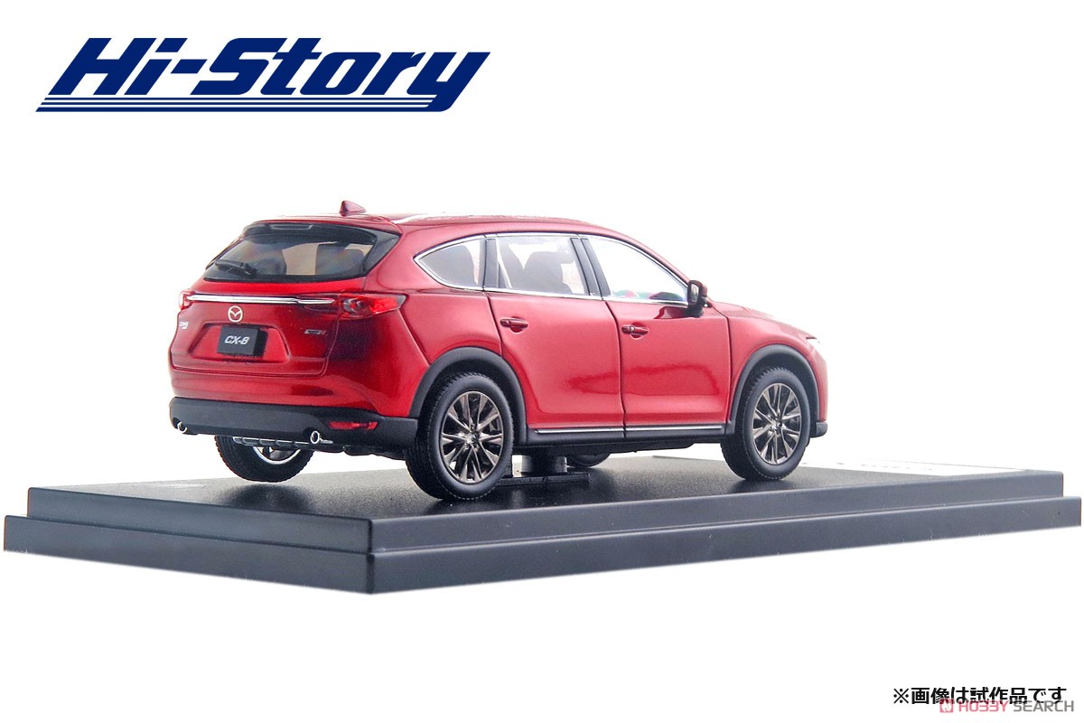 MAZDA CX-8 (2017) ソウルレッドクリスタルメタリック (ミニカー