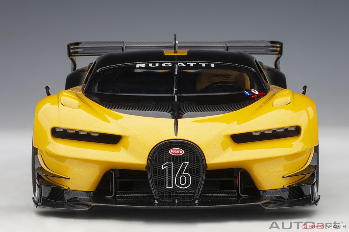 ブガッティ ビジョン グランツーリスモ (メタリック・イエロー