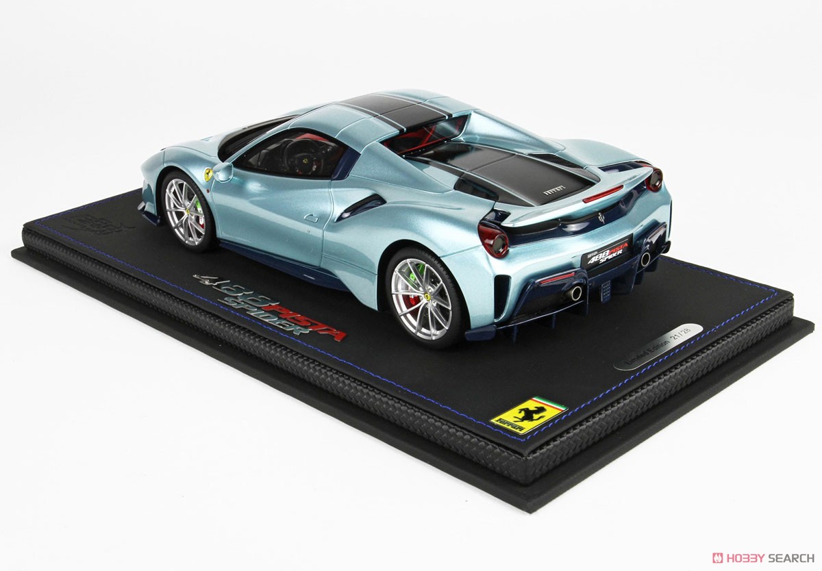 フェラーリ 488 ピスタ スパイダー クローズドルーフ メタルライト
