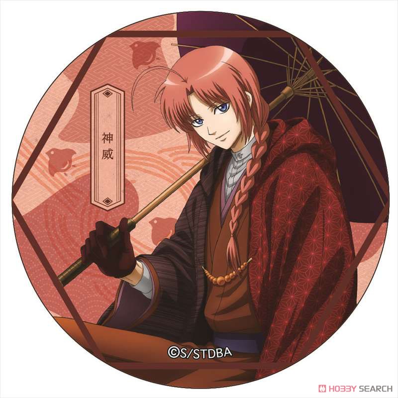 銀魂 BIG缶バッジ 神威 (キャラクターグッズ) - ホビーサーチ