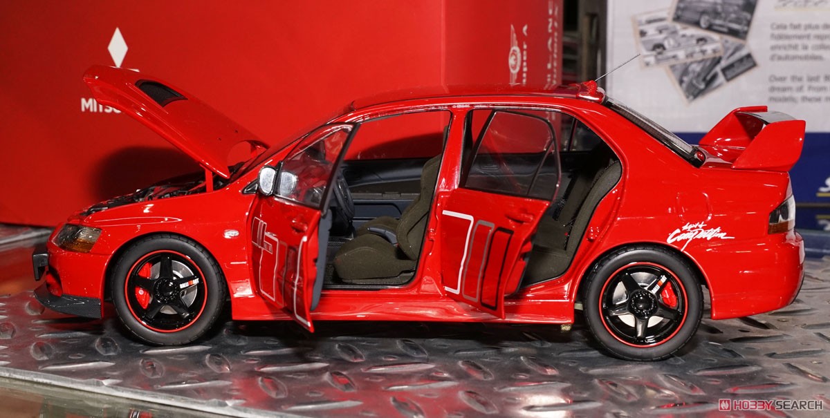 三菱 ランサー エボリューション IX ラリーアート (レッド) (ミニカー