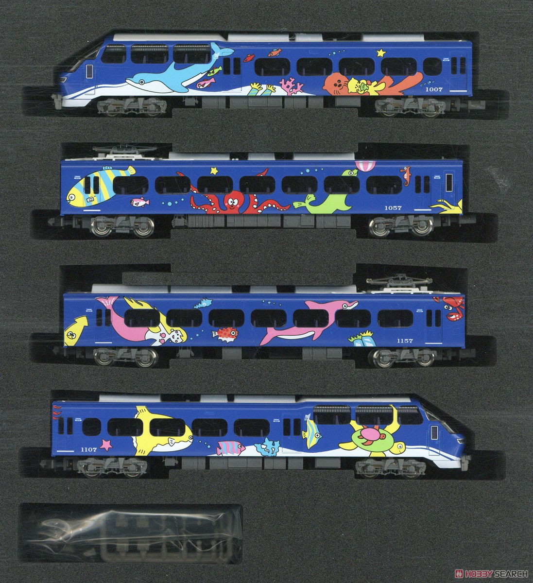 名鉄 1000系 ブルーライナー 4両編成セット (動力付き) (4両セット