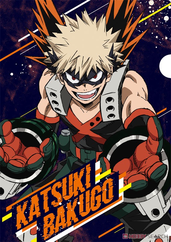 僕のヒーローアカデミア クリアファイル 爆豪勝己 (アニメ5期ver/vol.2