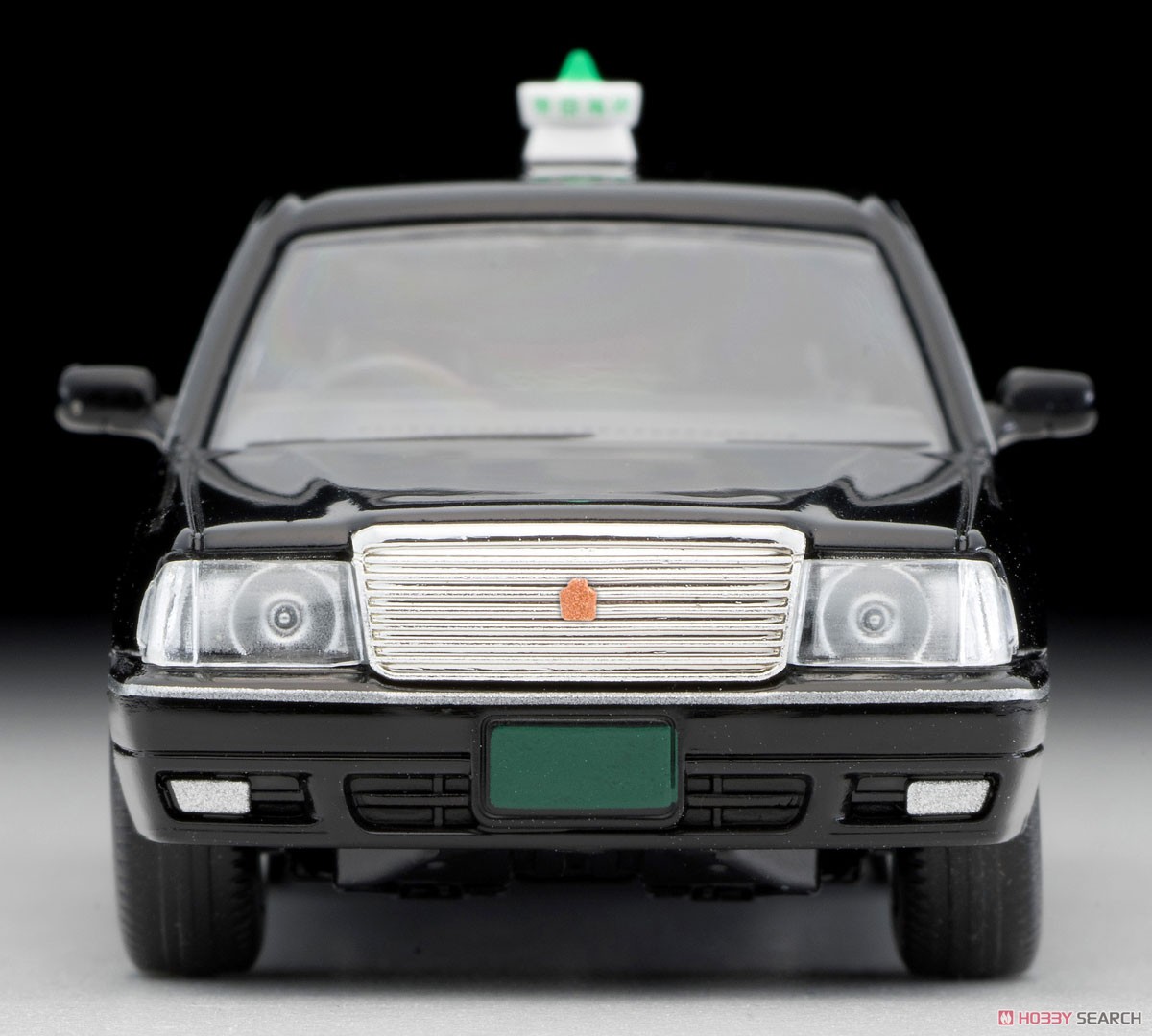 TLV-N219a Toyota Crown Sedan Tokyo Musen Taxi (Black) (Diecast Car