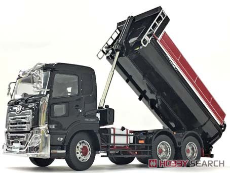 UD TRUCKS QUON ダンプトラック (ブラックメタリック) (ミニカー