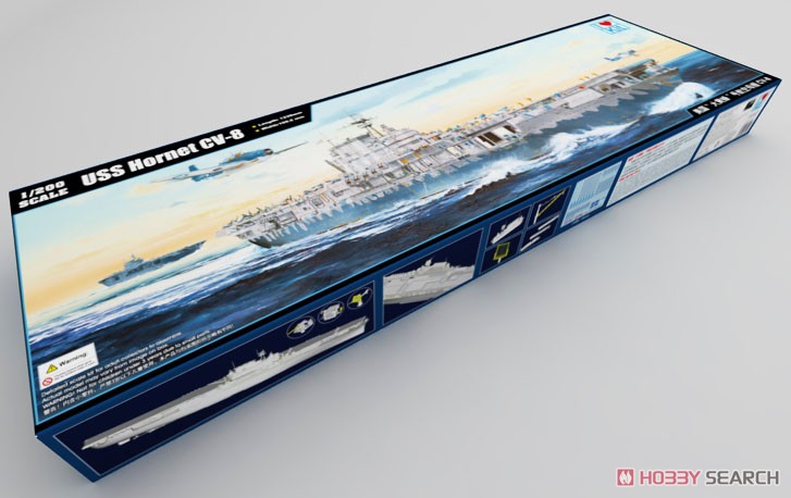 米海軍空母 USS ホーネット CV-8 「ドーリットル レイド」 (プラモデル