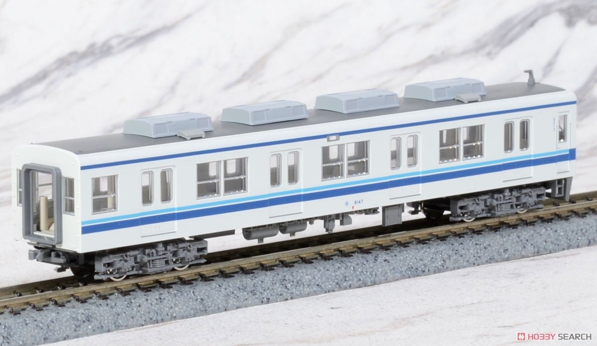 東武鉄道 8000系 (更新車) 4両増結セット (増結・4両セット) (鉄道模型
