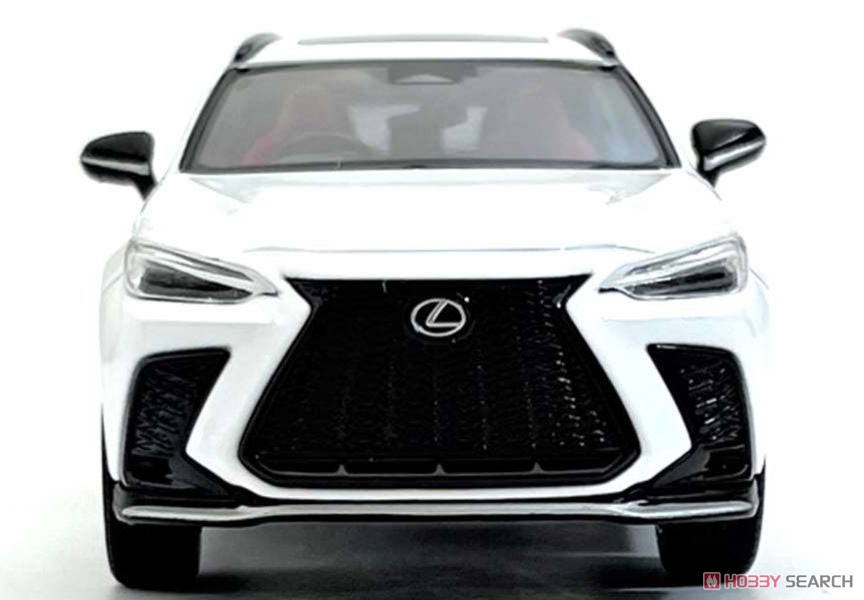 レクサス NX 350h F SPORT ホワイトノーヴァガラスフレーク (ミニカー