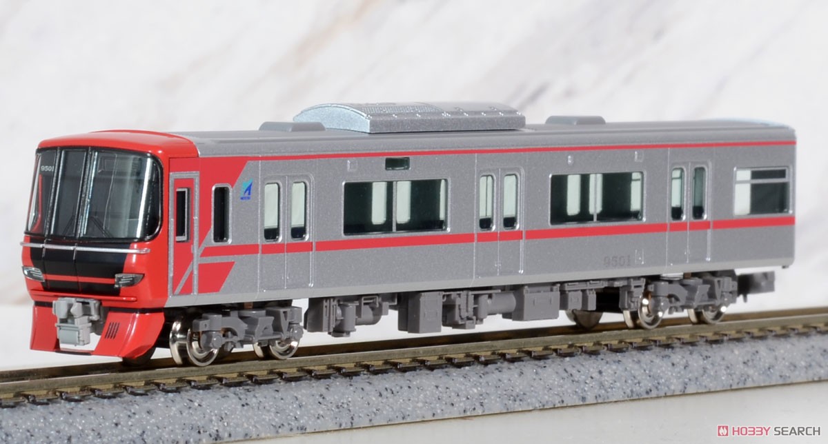 名鉄 9500系 基本4両編成セット (動力付き) (基本・4両セット) (塗装