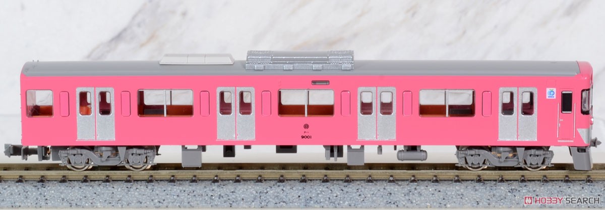 西武 9000系 (9101編成・ピンク・行先点灯) 基本4両編成セット (動力
