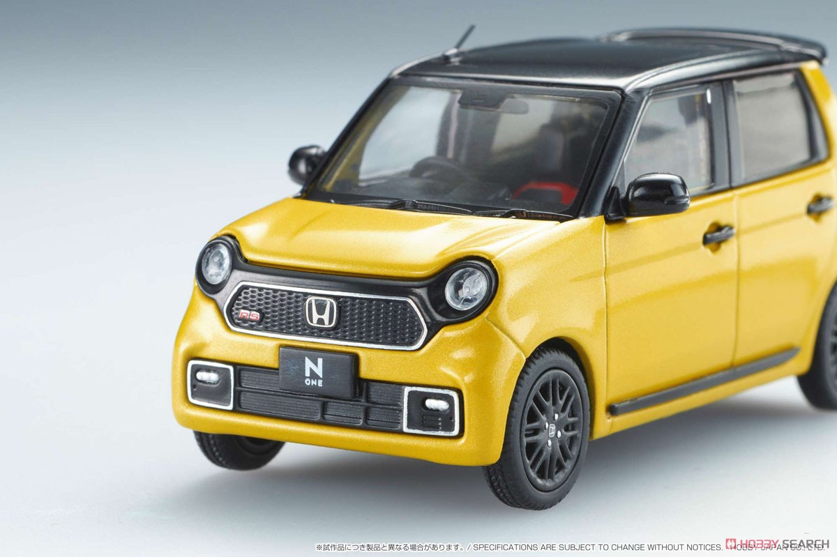 ホンダ N-ONE RS プレミアムイエローパールII (ミニカー) - ホビー