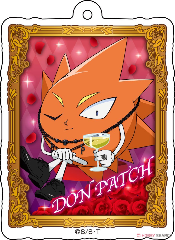 ボボボーボ・ボーボボ」 アクリルキーホルダー (2) 首領パッチ