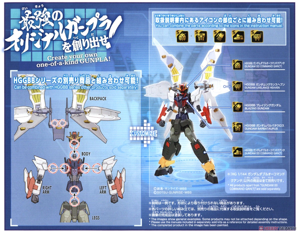 ガンダムダブルオーコマンドクアンタ (HG) (ガンプラ) - ホビーサーチ