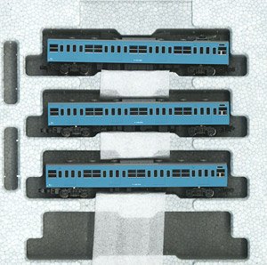 103系 ＜スカイブルー＞ 中間車3両セット (増結・3両セット) (鉄道模型