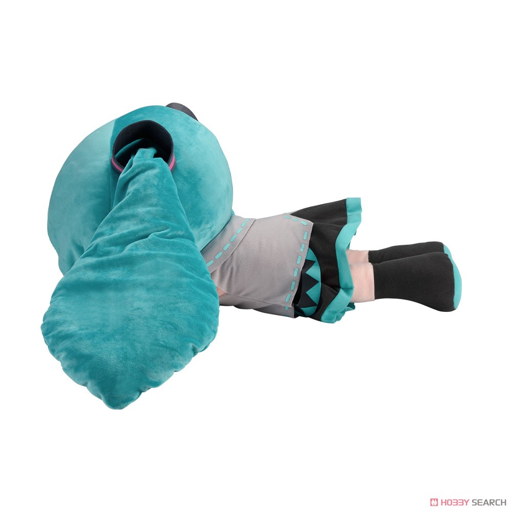 初音ミク 寝そべり 特大ぬいぐるみ (キャラクターグッズ) - ホビー