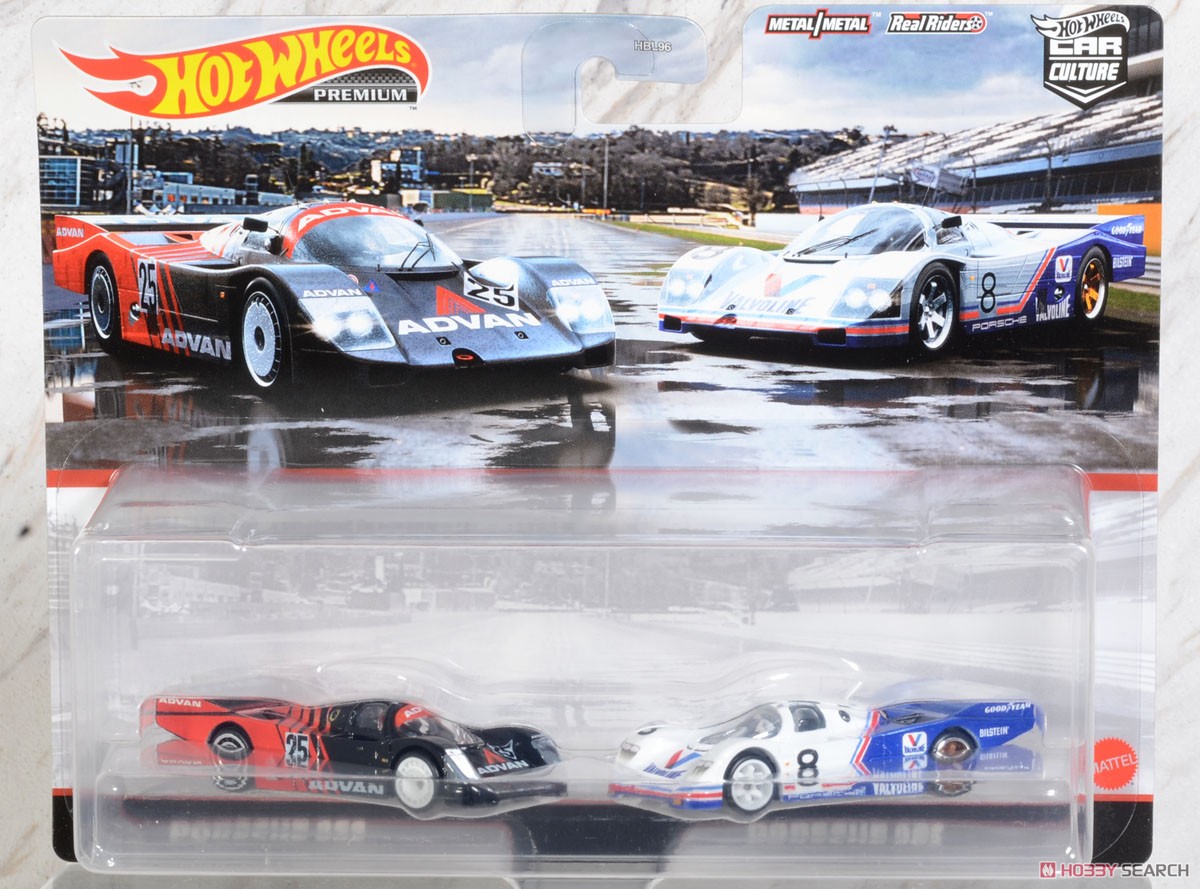 ホットウィール プレミアム 2パック ポルシェ 962 (玩具) - ホビー