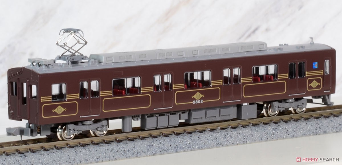 近鉄 5800系 (デボ1形塗装) 6両編成セット (動力付き) (6両セット