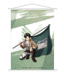 進撃の巨人 アクリルスタンド 団旗 ver. リヴァイ (キャラクターグッズ