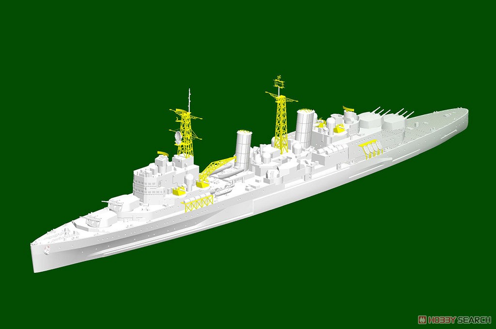 イギリス海軍軽巡洋艦 HMSベルファスト 1959 (プラモデル) - ホビー