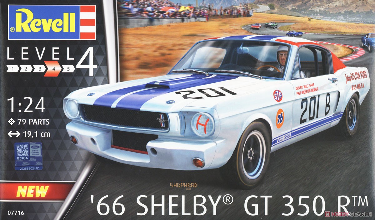 1966 シェルビー GT 350R (プラモデル) - ホビーサーチ カーモデル