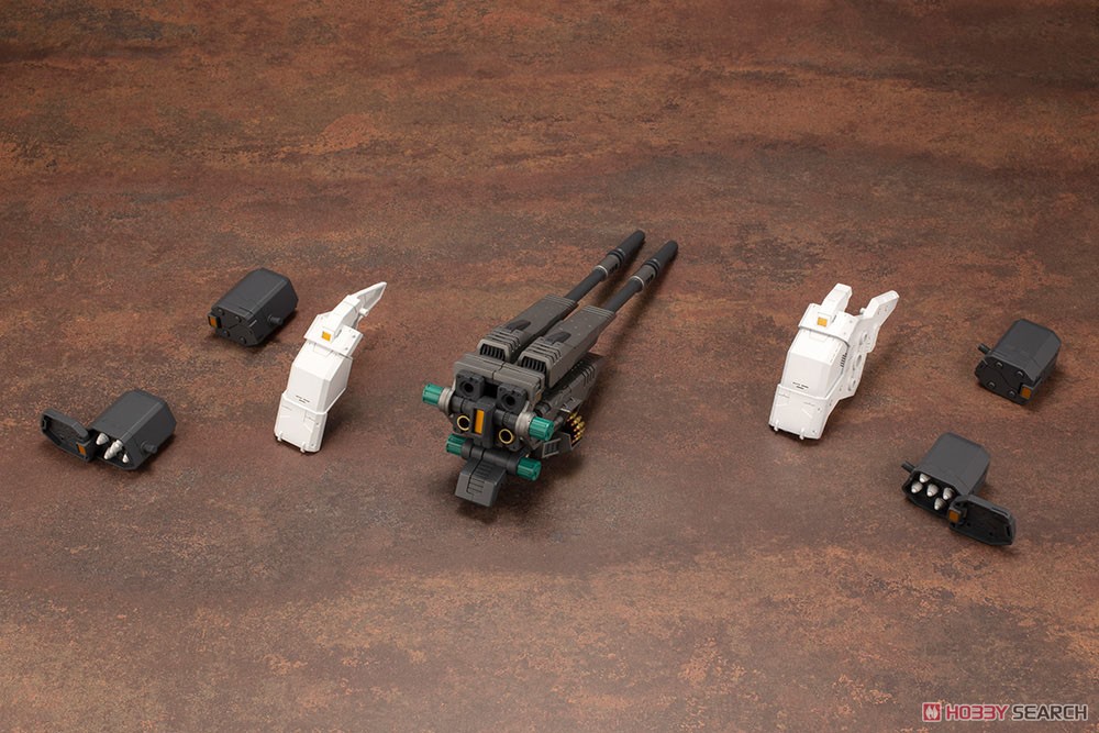 ゾイドカスタマイズパーツ デュアルスナイパーライフル&AZ5連装