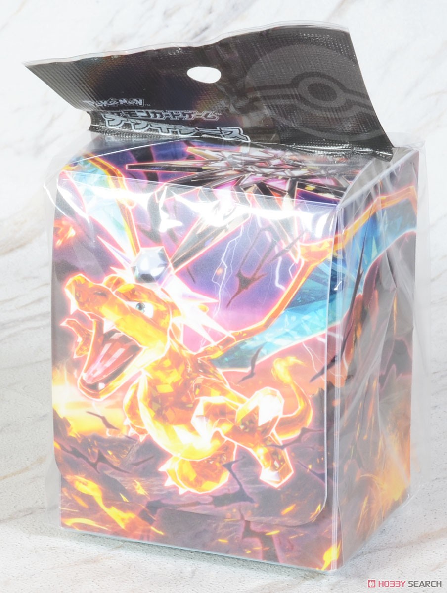 ポケモンカードゲーム デッキケース 悪テラスタルリザードン (カード