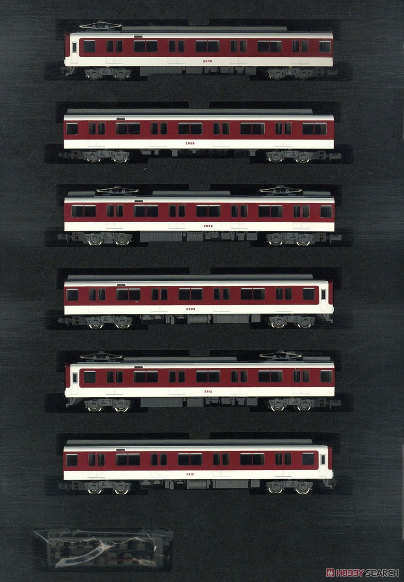 近鉄 2800系 (大阪線・2809+2812編成) 6両編成セット (動力付き) (6両