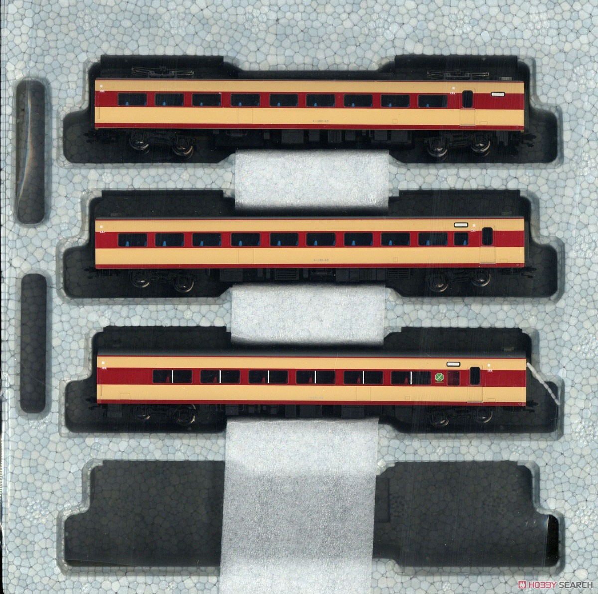 381系100番台「くろしお」 3両増結セット (増結・3両セット) (鉄道模型