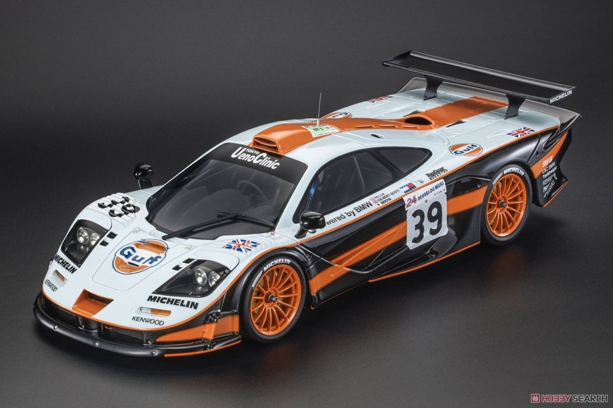 McLaren F1 GTR Long Tail 1997 Gulf Davidoff No,39 (Diecast Car