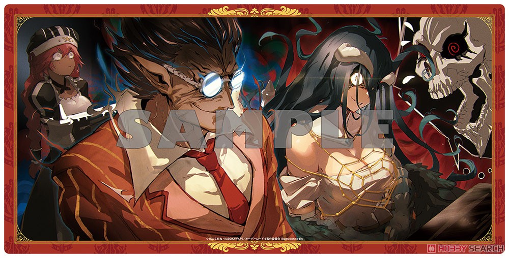 オーバーロード」 so-binイラスト マルチプレイラバーマット (カード