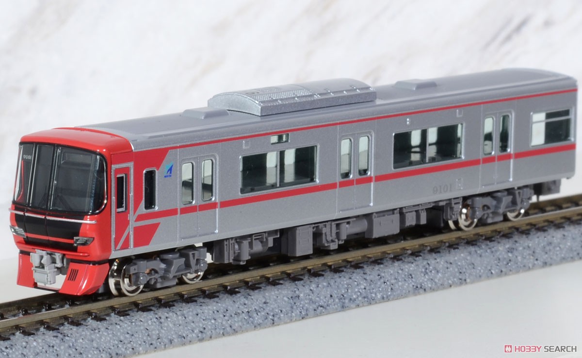 名鉄 9100系 基本2両編成セット (動力付き) (基本・2両セット) (塗装