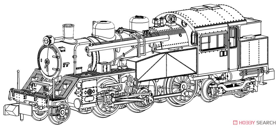 国鉄 C10形 (重見式給水温メ管タイプ) (鉄道模型) - ホビーサーチ 鉄道