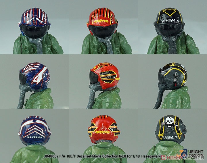 現用 アメリカ海軍 艦上戦闘機 F/A-18 デカールセット ムービー