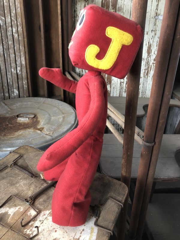 80s Vintage Gumby and Pals G Blockhead Plush Doll (B994