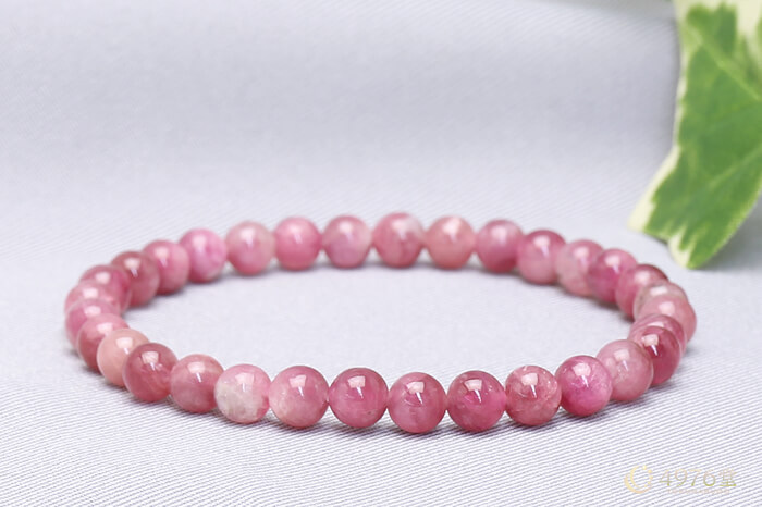 ピンクトルマリン ブレスレット 6mm ｜ 天然石通販の4976堂