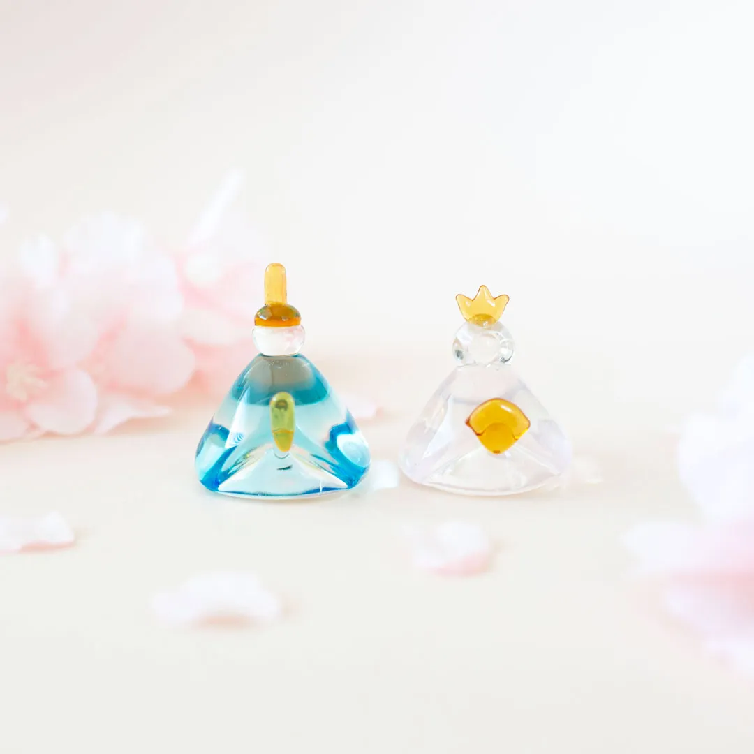 コンパクトで可愛いひな人形 ミニチュアガラス細工｜暦生活｜日本の